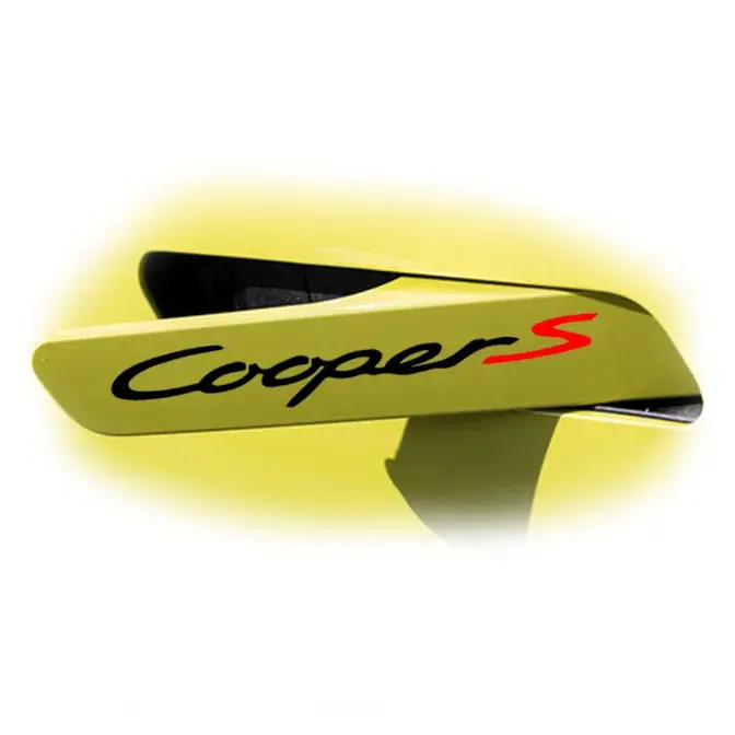 Premium MINI COOPER S naklejka wlepa na klamkę 10x1,4