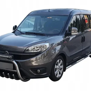 FIAT DOBLO IV 2016-2020 ORUROWANIE BOCZNE STAL NIERDZEWNA WYTRZYMAŁE MOCNE Premium