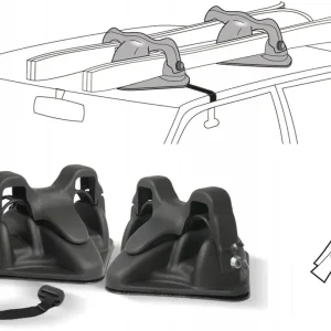 Uchwyt narciarski magnetyczny BMW 5 E60 2000-2010r Autentyczny