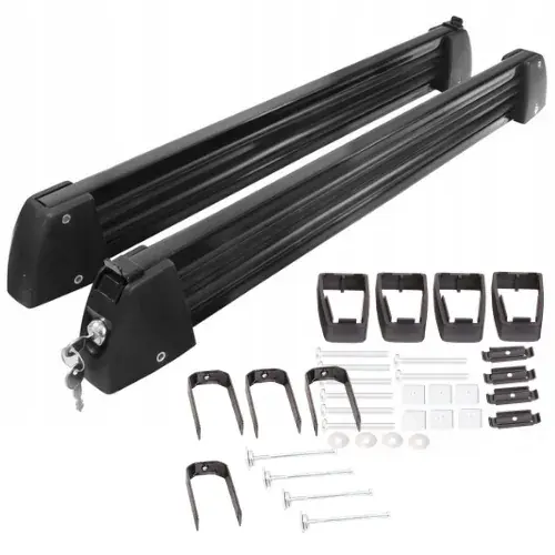 UCHWYT NARCIARSKI BAGAŻNIK 5 PAR NART 4 DESKI Amos Wyprzedaż