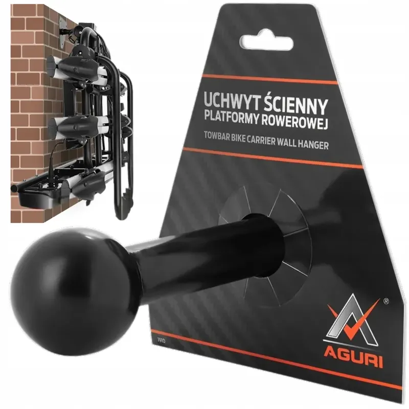Rabat WIESZAK UCHWYT ŚCIENNY NA ŚCIANĘ BAGAŻNIK ROWEROWY PLATFORMĘ UNIWERSALNY