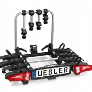 Bagażnik Rowerowy na HAK Uebler i41 S 90° Na 4 Rowery Bezpieczna płatność