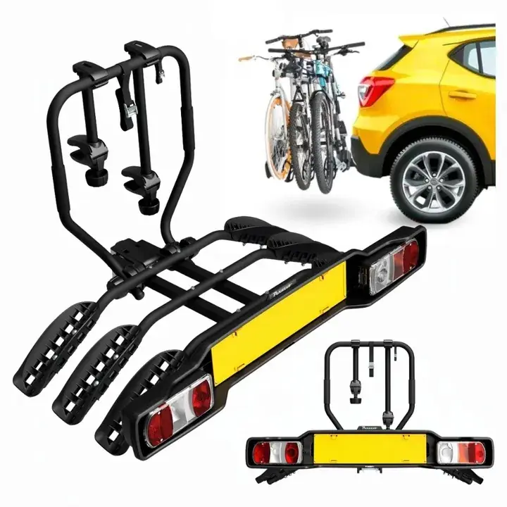 Oferta limitowana BAGAŻNIK ROWEROWY NA HAK HOLOWNICZY UCHWYT PLATFORMA Peruzzo SIENA 3 ROWERY