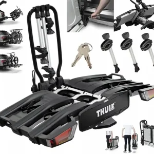Szybka dostawa BAGAŻNIK Uchwyt ROWEROWY na hak THULE EasyFold XT 3 934 3 Rowery