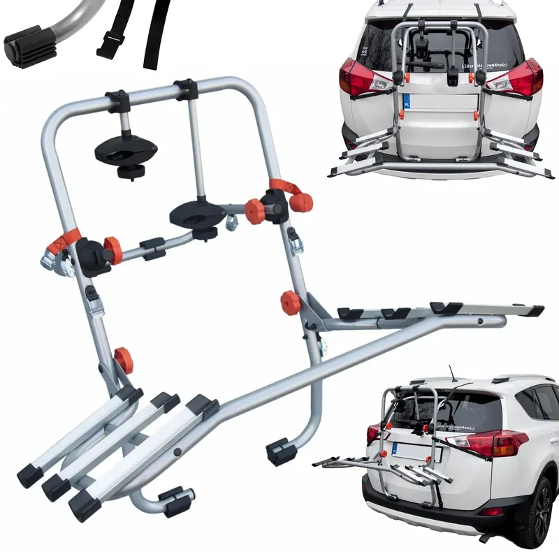 Premium Bagażnik rowerowy na klapę bagażnika Aguri Advans 3