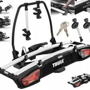 Darmowa dostawa BAGAŻNIK Uchwyt ROWEROWY na hak THULE VeloSpace XT 2 938 2 Rowery