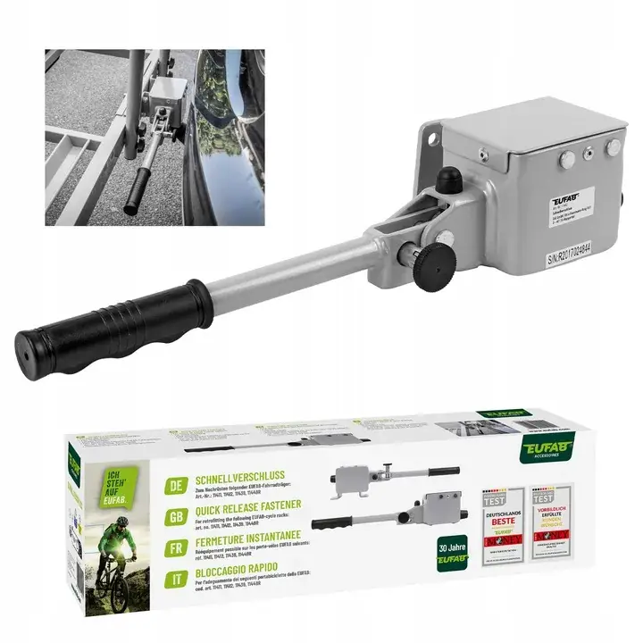 Niska cena UCHWYT zacisk szybkozłączka DO BAGAŻNIKÓW platform na hak EUFAB