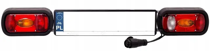 Promocja Tablica listwa świetlna bagażnik przyczepka 13 pin