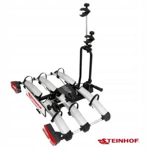 Tani SKŁADANA PLATFORMA ROWEROWA NA HAK 3 ROWERY UCHYLNA VETURO-3 PRO