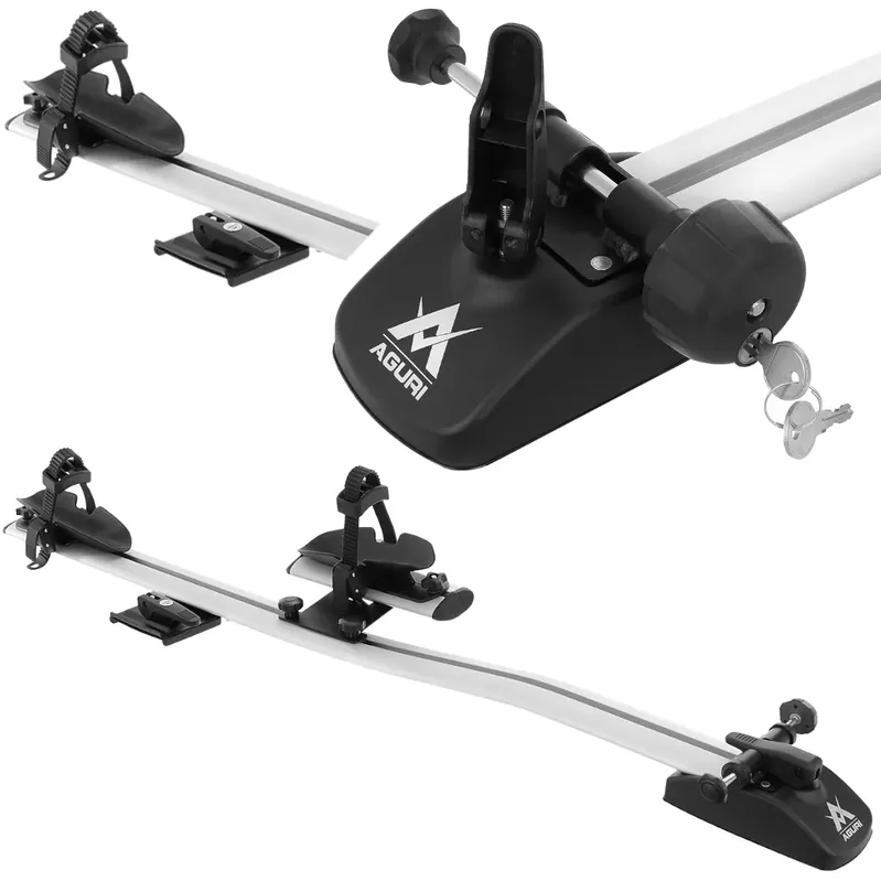 Ekspresowa dostawa Bagażnik rowerowy, uchwyt na rower za widelec AGURI Marathon Silver