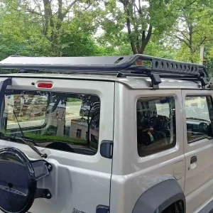Oryginalny SUZUKI JIMNY (2018+) ALUMINIOWY BAGAŻNIK DACHOWY Z RELINGAMI SNAKEMAN 4WD