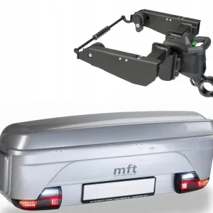 Box na hak holowniczy MFT BackBox Srebrny + Baza BackCarrier Fix4Bike Tani