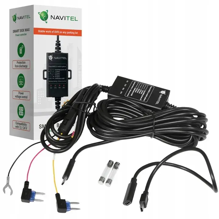 ADAPTER ZASILANIA NAVITEL SMART BOX MAX USB C ACC DO TRYBU PARKINGOWEGO Promocja