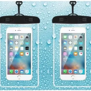 Zwrot pieniędzy zestaw 2 sztuk wodoodporne etui na telefon dokumenty basen plaża prezent