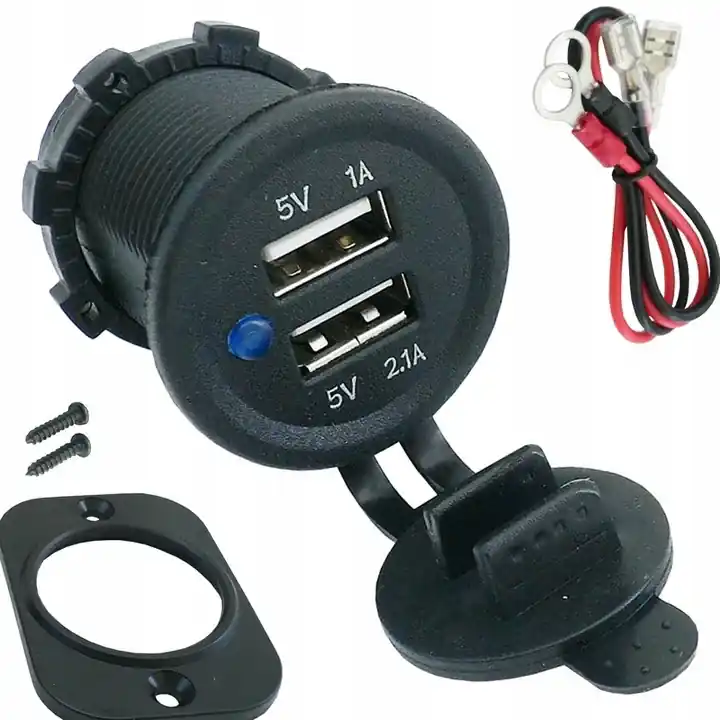 42606 ROZG.ŁADOWARKA 12/24V 2xUSB-2,1A-DEDAL Oferta limitowana