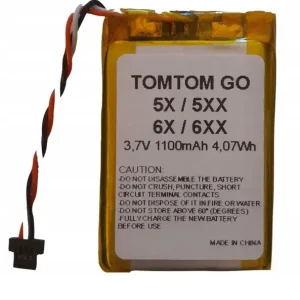 Bezpieczna płatność Bateria do TOMTOM GO 520 620 START 52 62