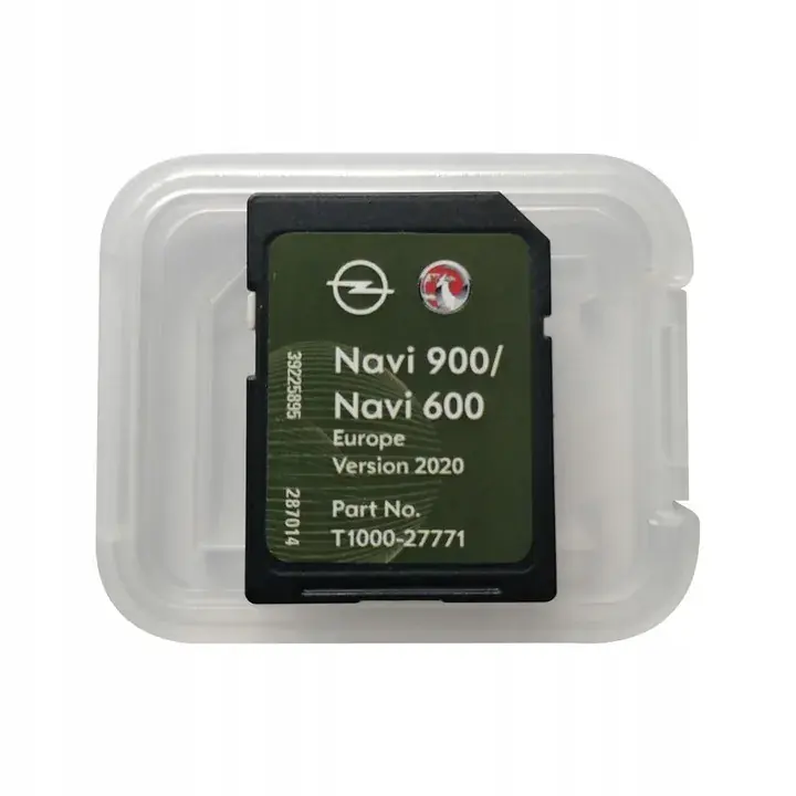 Bezpieczna płatność Mapa SD Europa 2020 Opel NAVI900 NAVI600