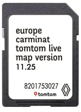 Tani Mapa Europa RENAULT TOMTOM CARMINAT LIVE 11.25 Najnowsza