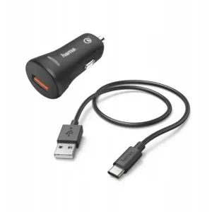 Ładowarka samochodowa uniwersalna Hama QC 3.0 + kabel USB-C Zamów teraz