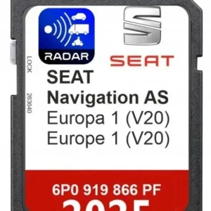 Wyprzedaż KARTA GPS MAPA SEAT 2025 AS V20 ATECA ARONA IBIZA LEON TOLEDO EUROPA