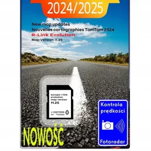 Mapa do nawigacji Europa Renault Traffic Espace Koleos Laguna Megane R-LINK Oferta