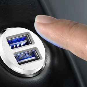 BASEUS szybka Ładowarka Samochodowa 2xUSB 3,1A Bezpieczna płatność