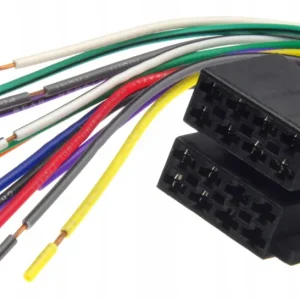 Rabat Wtyczka wtyk radiowy audio zasilanie ISO zespolony