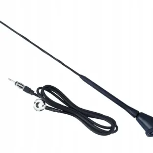 ANTENA SAMOCHODOWA RADIOWA UNIWERSALNA DIN 40cm Wyprzedaż