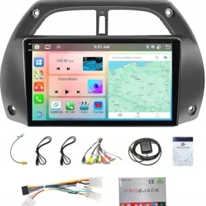 RADIO NAWIGACJA ANDROID TOYOTA RAV 4 2001-2006 CARPLAY WIFI USB 4GB 64GB Bezpieczna płatność