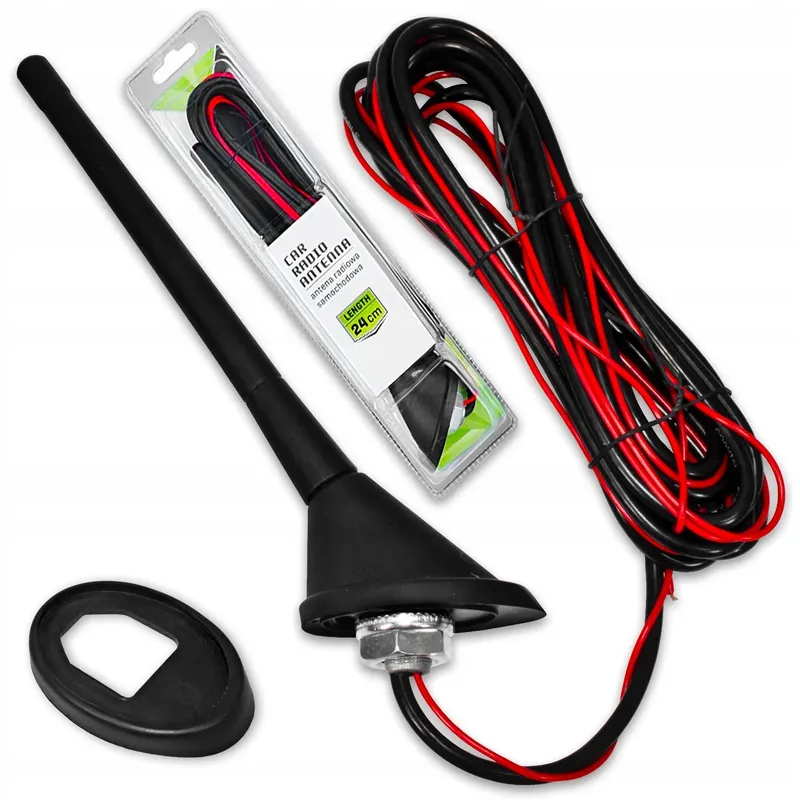 ANTENA SAMOCHODOWA DO RADIA GUMOWA ZE WZMACNIACZEM Zamów teraz