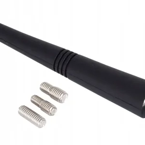 Maszt antenowy 9 cm, gumowany, z 3 adapterami: 5, 6 i 7 mm Ostatnia szansa
