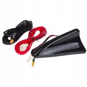 Wysoka jakość ANTENA SAMOCHODOWA UNIWERSALNA REKIN CZARNA AM FM Y1M12