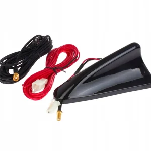 ANTENA SAMOCHODOWA UNIWERSALNA REKIN CZARNA AM FM D4C04 Oryginalny