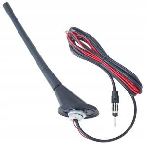 Oferta limitowana ANTENA SAMOCHODOWA DO RADIA GUMOWA ZE WZMACNIACZEM M7O49