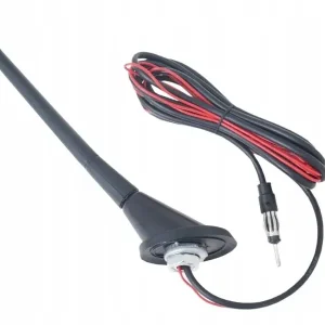 Tani ANTENA SAMOCHODOWA DO RADIA GUMOWA ZE WZMACNIACZEM