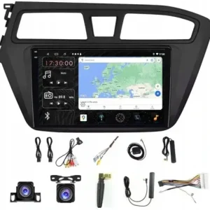 Oferta limitowana RADIO NAWIGACJA GPS ANDROID CARPLAY HYUNDAI I20 2015-2017 4GB 64GB SIM