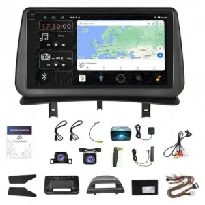 RADIO NAWIGACJA RENAULT CLIO 2005-2014 CARPLAY ANDROID AUTO 6GB 128GB SIM Popularny