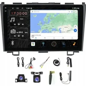 RADIO NAWIGACJA CARPLAY GPS ANDROID BT HONDA CRV 2007-2011 6GB 128GB SIM Niska cena