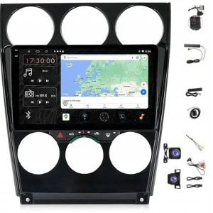 Kup teraz RADIO NAWIGACJA CARPLAY GPS ANDROID BT MAZDA 6 I 2002-2008 4GB 64GB SIM
