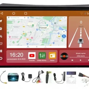 RADIO ANDROID NAWIGACJA RENAULT TRAFFIC 2001-2010 CARPLAY WIFI 8/256GB SIM Zwrot pieniędzy