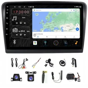 RADIO NAWIGACJA GPS ANDROID CARPLAY WIFI USB SKODA SUPERB 2008-2015 2/32GB Ostatnia szansa