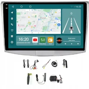 Oferta limitowana RADIO NAWIGACJA CARPLAY ANDROID VW PASSAT B6 B7 CC WIFI 256GB SIM
