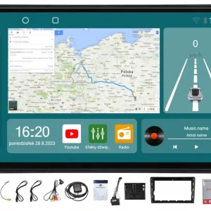 Zamów teraz RADIO NAWIGACJA FORD C-MAX KUGA FOCUS S-MAX CARPLAY ANDROID 8/256GB SIM