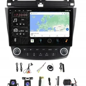 RADIO NAWIGACJA CARPLAY GPS ANDROID HONDA ACCORD 2002-08 6GB 128GB SIM Tylko dziś