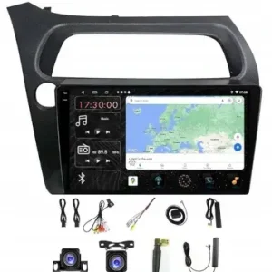 Oferta limitowana RADIO NAWIGACJA CARPLAY GPS ANDROID HONDA CIVIC 2006-2012 4GB 64GB SIM