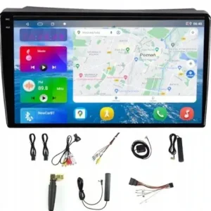 Kup teraz RADIO ANDROID NAWIGACJA RENAULT TRAFFIC 2001-2010 CARPLAY WIFI 4/64GB SIM