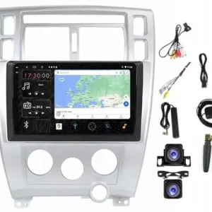 RADIO NAWIGACJA CARPLAY GPS ANDROID HYUNDAI TUCSON 2004-2009 6GB 128GB SIM Tylko dziś