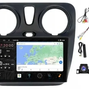 RADIO NAWIGACJA ANDROID CARPLAY BT DACIA LOGAN SANDERO 2012-19 4GB 64GB SIM Tani