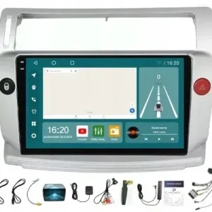 RADIO NAWIGACJA CITROEN C4 2004-2009 CARPLAY ANDROID AUTO 8GB 256GB SIM Szybka dostawa