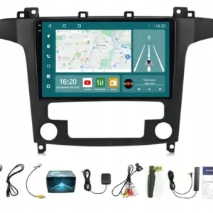 RADIO ANDROID FORD SMAX GALAXY 06-15 CARPLAY WIFI USB 8/256GB MODEM SIM Nowość